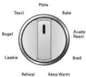 Pizza Toast Bake Bagel Asado Roast Cookie Broil Reheat Keep Warm