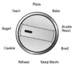 Pizza Toast Bake Bagel Asado Roast Cookie Broil Reheat Keep Warm