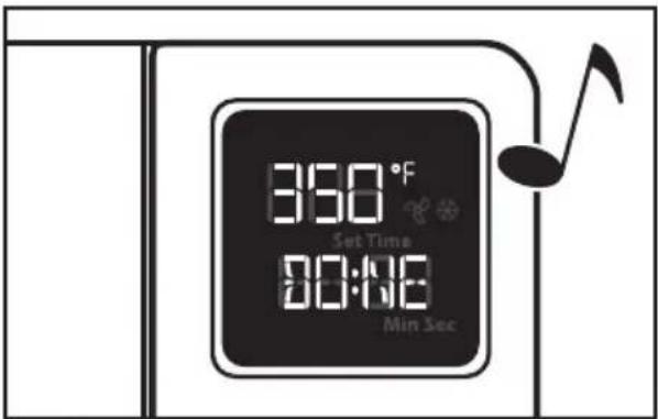 360°F Set Time 00:08 Min Sec