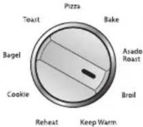 Pizza Toast Bake Bagel Cookie Reheat Keep Warm Asado Roast Broil