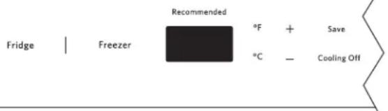 KITCHENAID KBBR306EPA - Turning On Cooling and Viewing Set Points - 1