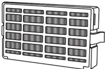 KITCHENAID KBBR306EPA - Instalación del filtró de aire - 1
