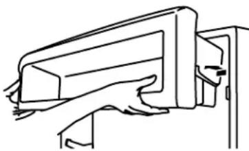 KITCHENAID KBBR306EPA - To remove and replace the utility bin: - 1