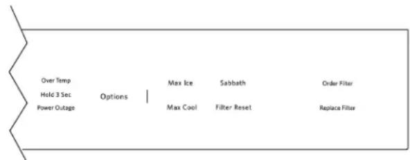 KITCHENAID KBBR306EPA - Pour ajuster les points de réglage de température : - 1