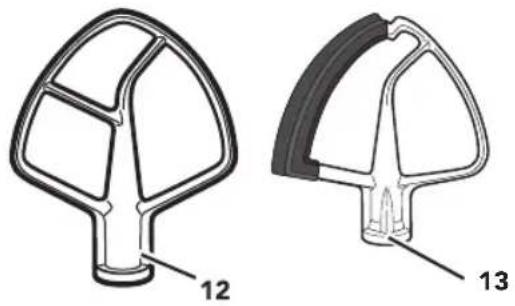 KITCHENAID KSM155GBCZ - PIÉCES ET CARACTÉRISTIQUES - 4