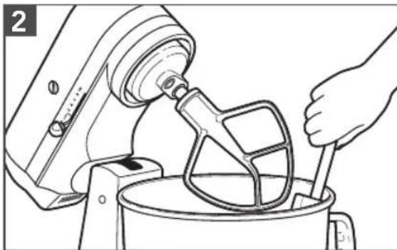 KITCHENAID KSM155GBCZ - Utilisation du produit - 3