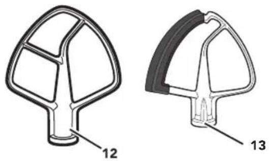 KITCHENAID KSM155GBCZ - En dehors des états-unis et de porto rico : - 4