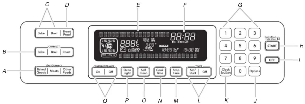 KITCHENAID KGSS907SSS - GLASS TOUCH-ACTIVATED ELECTRONIC OVEN CONTROL - 1
