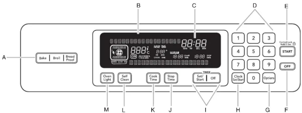 KITCHENAID KGSS907SSS - COMMANDE ÉLECTRONIQUE TACTILE EN VERRE DU FOUR - 2