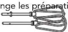 KITCHENAID KHM7210ACS - UTILISATION DU BATTEUR À MAIN - 5