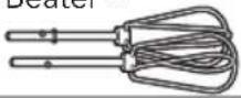 KITCHENAID KHM7210ACS - PIEZAS Y CARACTERÍSTICAS - 1