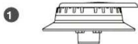 KITCHENAID KDRS407VBU - Réinstaller le chapeau de brûleur. - 5