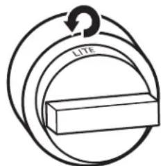KITCHENAID KDRS407VBU - To Set a Burner: - 1