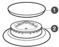 KITCHENAID KDRS407VBU - Brûleurs de surface scellés - 1