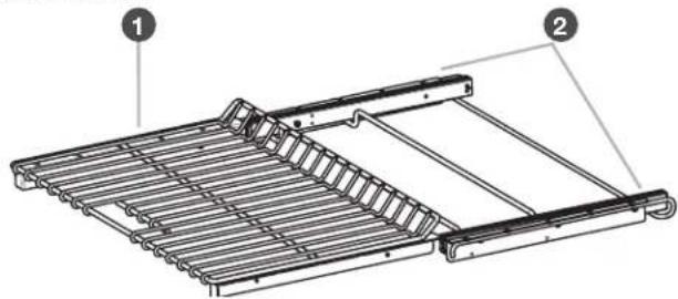 KITCHENAID KDRS407VBU - Open Position - 1