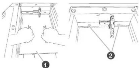 KITCHENAID KDRS407VBU - Démontage : - 5