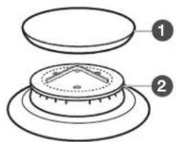 KITCHENAID KDRS407VBU - Sealed Surface Burners - 1