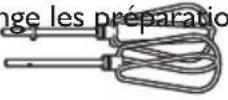 KITCHENAID KHM926CA - Guide de réglage de la vitesse –Batteurs à main à 9 vitesses - 5