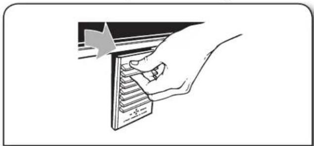 KITCHENAID KTTS505EBL - Remplacement du filtre à air - 1