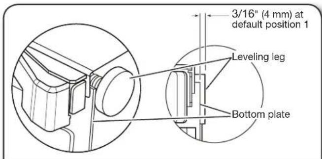 KITCHENAID KTTS505EBL - Rear Wheel position: - 1