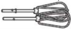KITCHENAID KHM7212QIC - UTILISATION DU BATTEUR À MAIN - 1