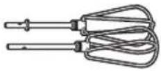 KITCHENAID KHM7212QGA - Utilisation du batteur à MAIN - 2