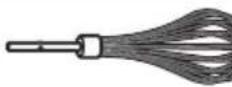 KITCHENAID KHM7212QGA - Utilisation du batteur à MAIN - 9