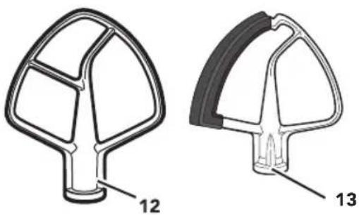 KITCHENAID KSM150AGBCA - PIÈCES ET CARACTÉRISTIQUES - 3