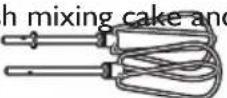 KITCHENAID KHM929CU - Speed control guide - 9-Speed Hand Mixers - 10