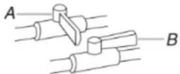 KITCHENAID KFGD500EBL - Raccordement typique par raccord flexible - 3