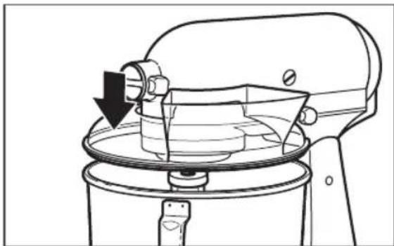 KITCHENAID KSM155GBSP - GUIDE DE COMMANDE DE VITESSE - 5
