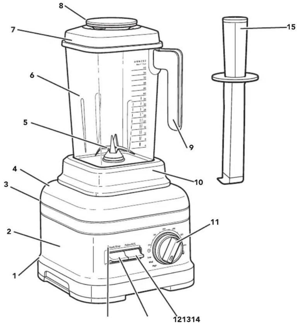 KITCHENAID KSBC1B0BM - 1