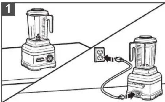 KITCHENAID KSBC1B0BM - Before first use - 1