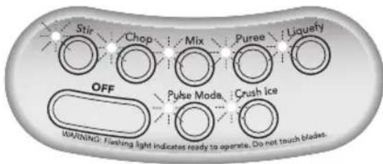 KITCHENAID RKSB560AC - La licuadora se detiene cuando está procesando: - 1