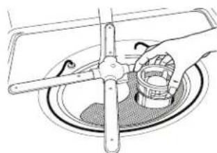 KITCHENAID KDPE234GBS - Filter Removal Instructions - 2