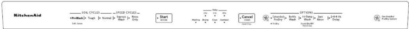 KITCHENAID KDPE234GBS - Cycle and Option Descriptions - 1
