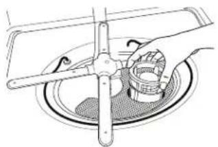 KITCHENAID KDPE234GBS - Instrucciones para reinstalar los filtros - 1