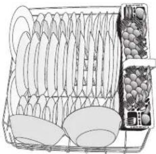 KITCHENAID KDPE234GBS - Préparation et chargement du lave-vaisselle - 4