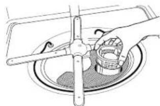 KITCHENAID KDPE234GBS - Instructions de retrait du filtre - 2