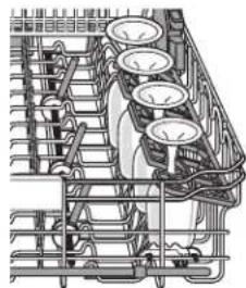 KITCHENAID KDPE234GBS - Support de tasses et de verres à pied - 1