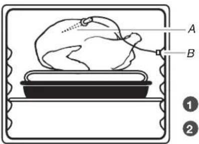KITCHENAID KDRS467VBK - Avant d'utiliser la sonde thermométrique : - 1