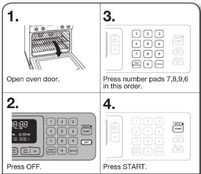 KITCHENAID KDRS467VBK - To Enable: - 1