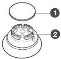 KITCHENAID KDRS467VBK - Brûleurs de surface scellés - 3