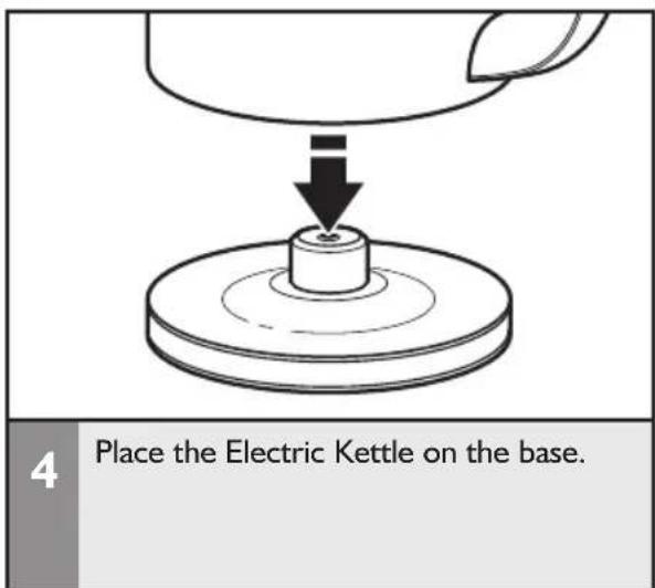 KITCHENAID KEK1722CS - Filling the Electric Kettle with water - 4