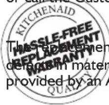KITCHENAID KEK1722CS - KitchenAid® Electric Kettle Warranty for the 50 United States, the District of Columbia, Puerto Rico, and Canada - 1