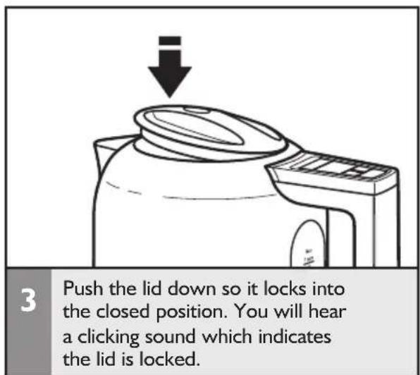 KITCHENAID KEK1722CS - Filling the Electric Kettle with water - 3