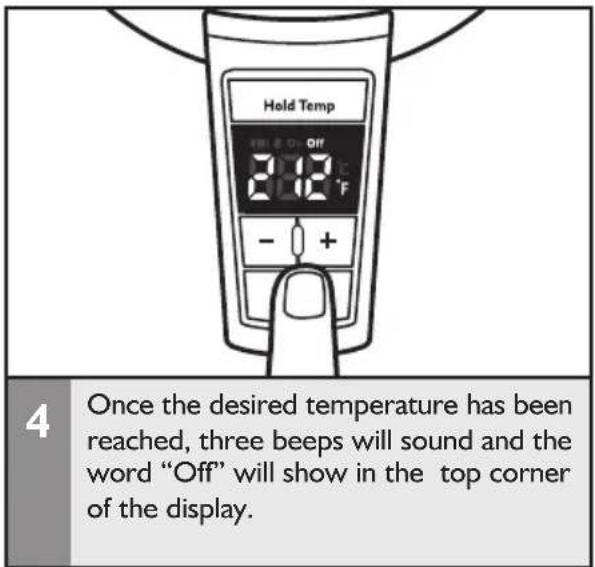 KITCHENAID KEK1722CS - Heating water - 4