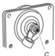 KITCHENAID KFGG500EBL - Conversion du détendeur de gaz (du gaz naturel Conversion des brûleurs de surface (du gaz au gaz propane) naturel au gaz propane) - 4