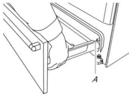 KITCHENAID KFGG500EBL - etiroir de remisage (sur certains    modes) - 1