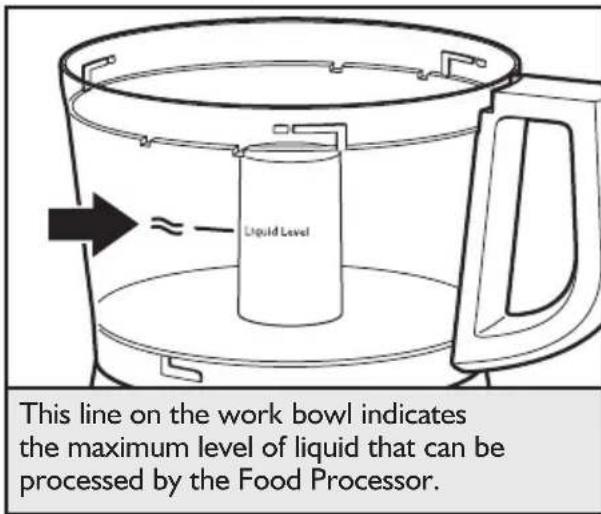 KITCHENAID KFP0722ER - WARNING - 2